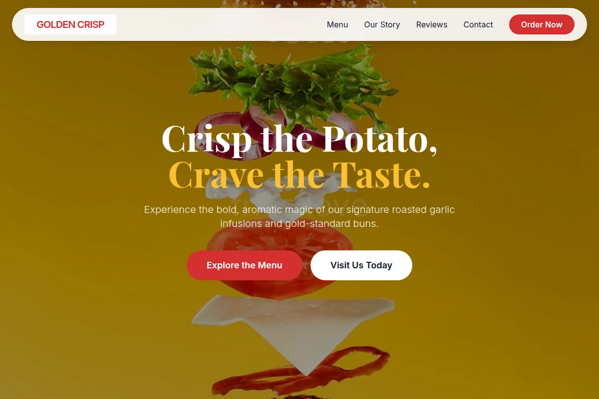 Garlic Burger
