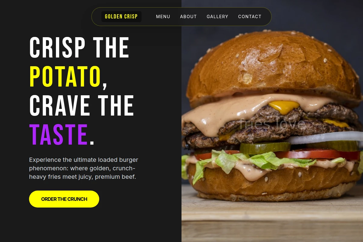 Loaded Burger