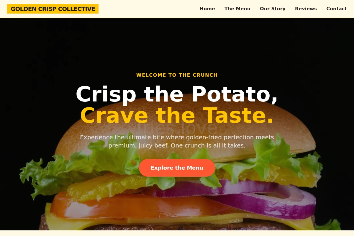 Crispy Burger