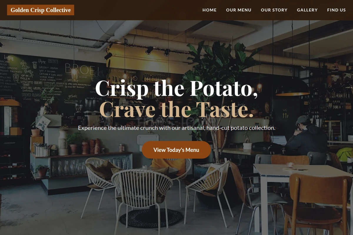 Menu Cafe