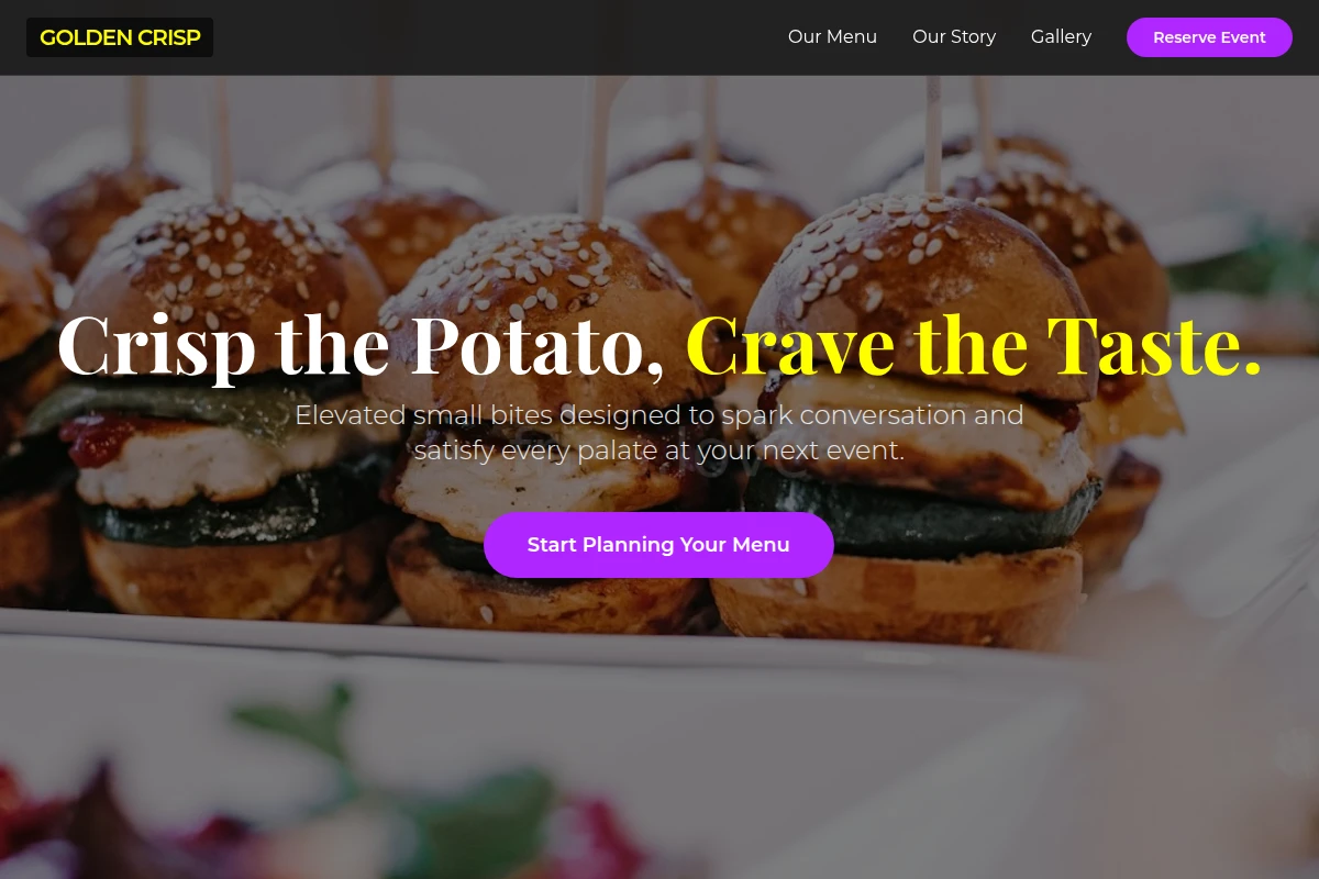 Appetizer Catering