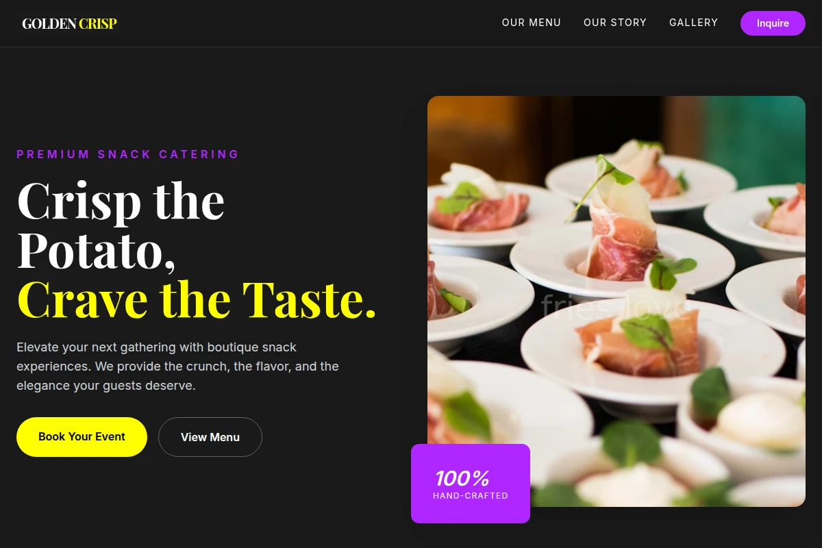 Snack Catering