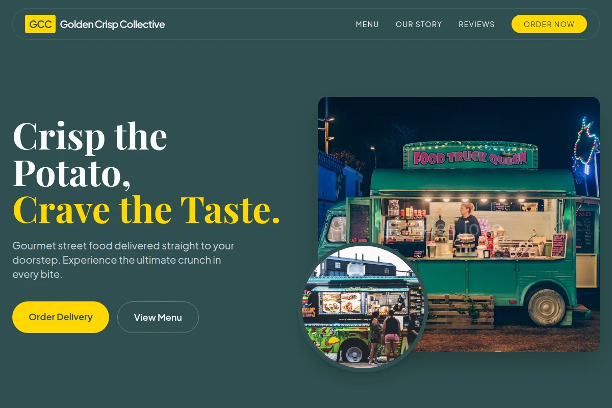 Delivery Food Truck
