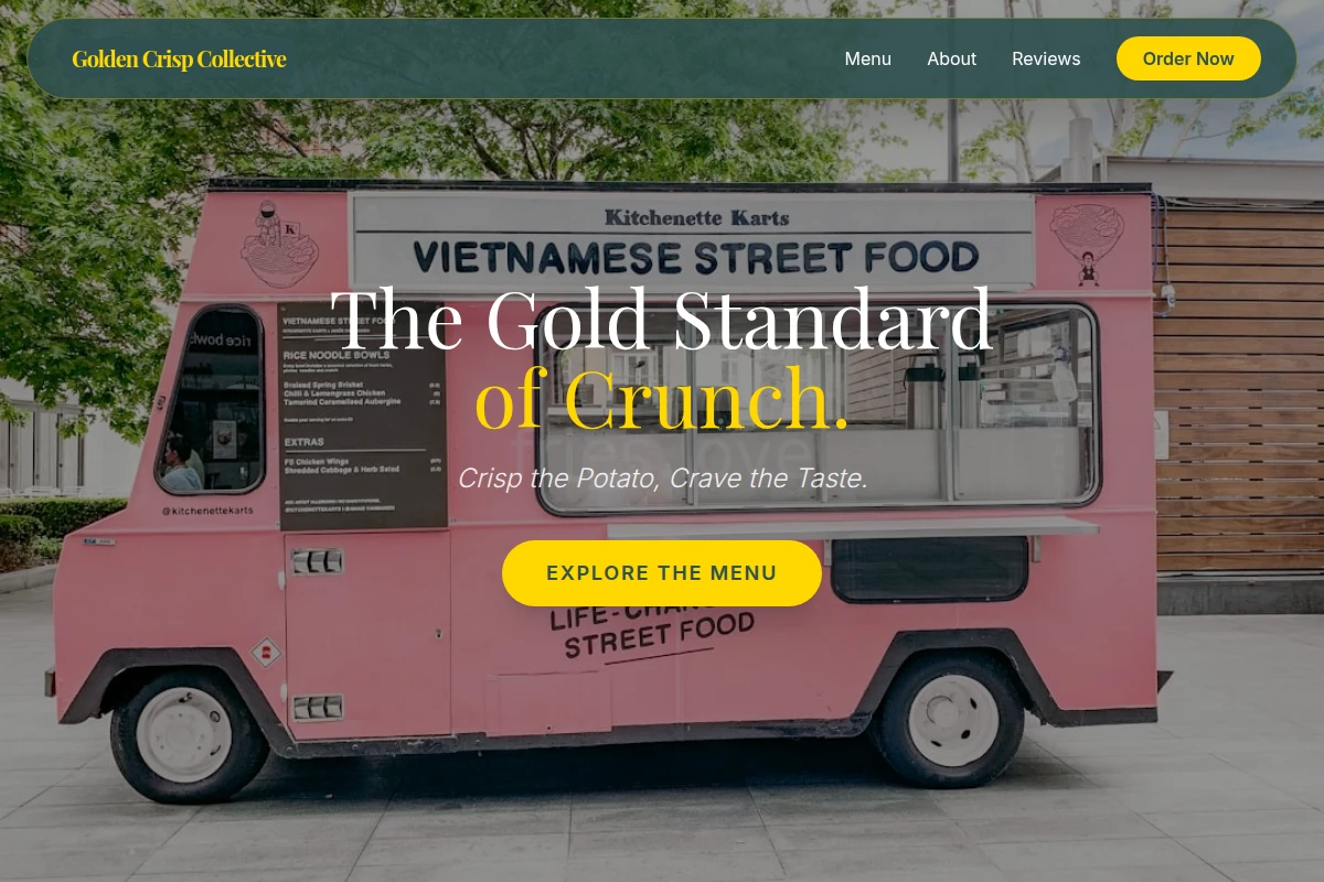 Oil Food Truck