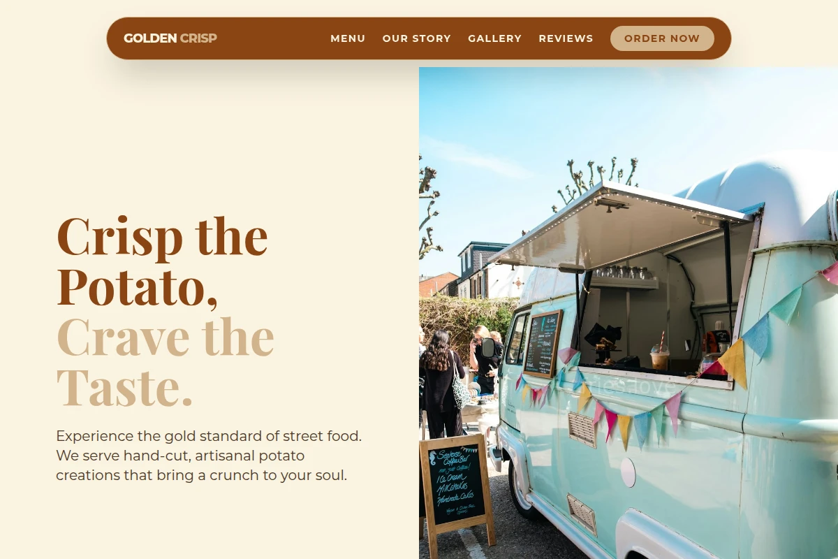 Sizzling Food Truck