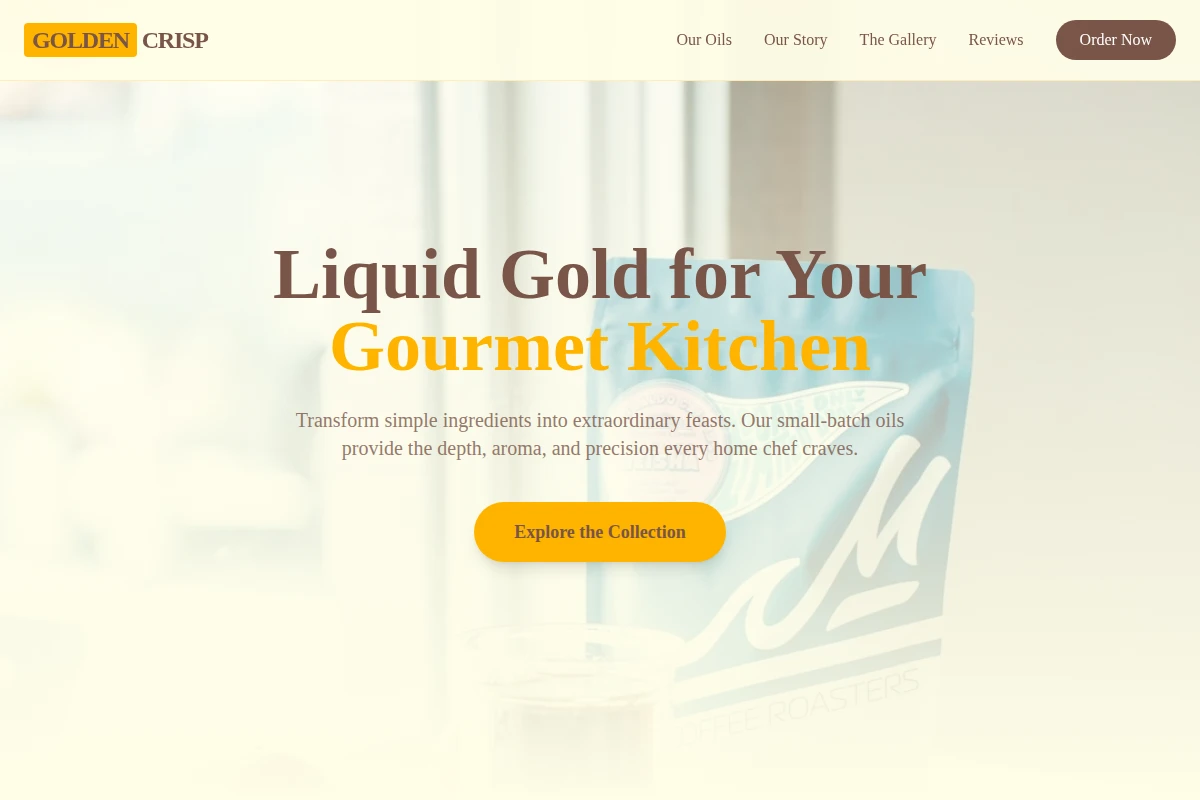 Oil Specialty Food