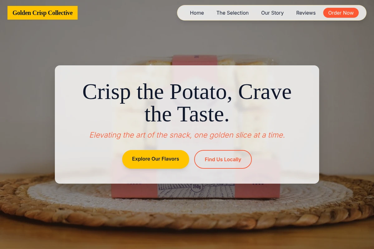 Menu Specialty Food
